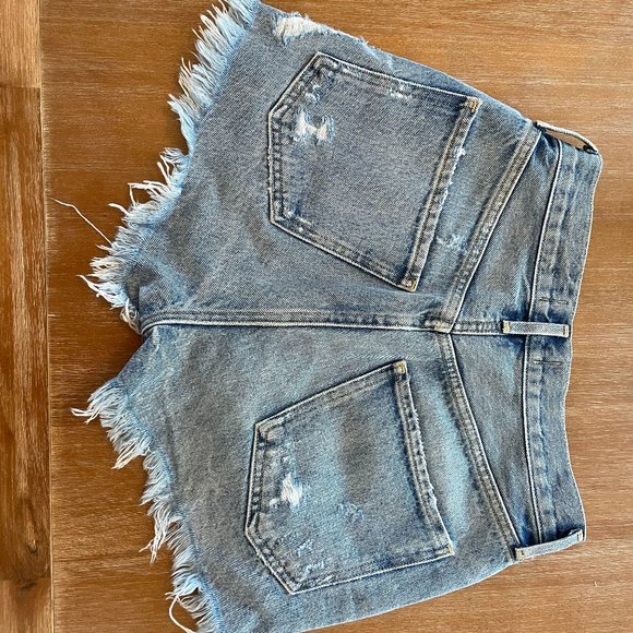 Agolde Jaden Shorts - Swampmeet - Picture 2 of 4